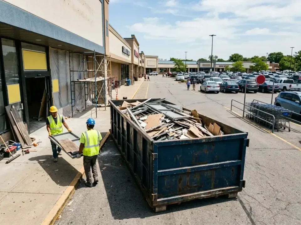 retail-store-renovation-debris-003 — frequently asked questions, Roll-off Dumpster Rentals in Star, ID